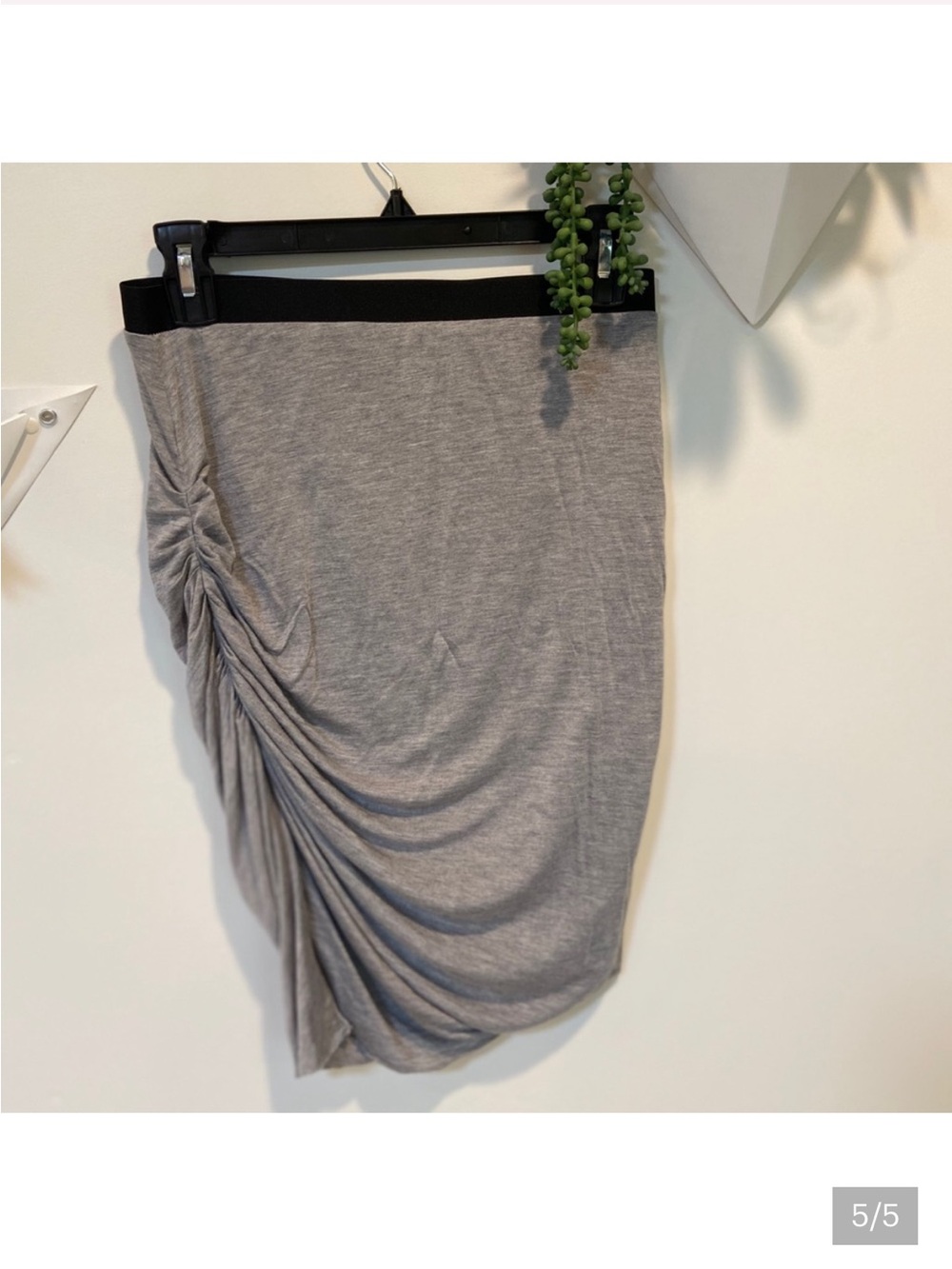 Helmut Lang S Ruched Side skirt